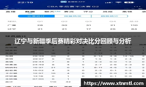 辽宁与新疆季后赛精彩对决比分回顾与分析